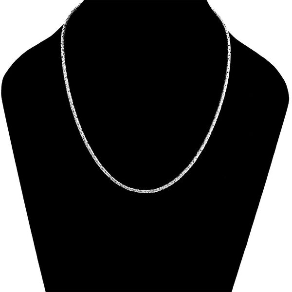 Royal Bali Kollektion - Borobudur Halskette in 925 Silber, 45 cm image number 2