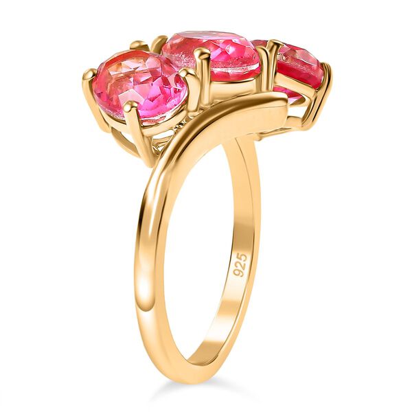 Sunset Triplett Quarz Ring, ca. 4,31 ct. image number 5