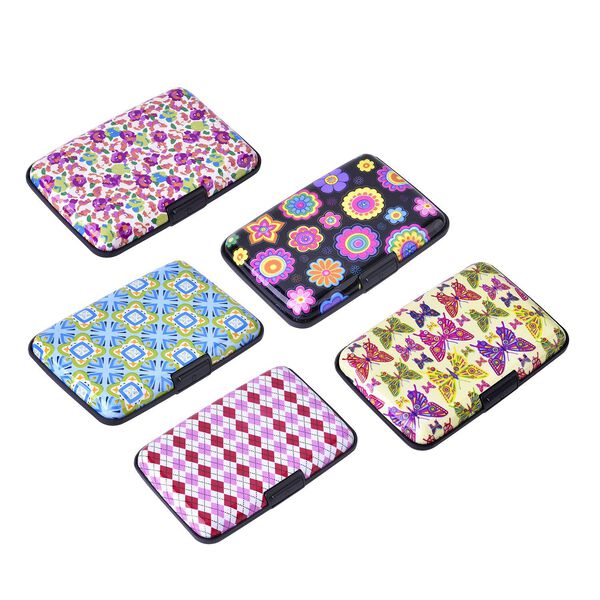 5er Set - RFID geschützte Aluminium-Kartenhüllen, einfarbig image number 10