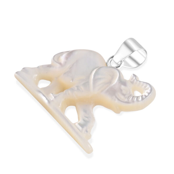 Perlmutt Anh&auml;nger 925 Silber image number 3