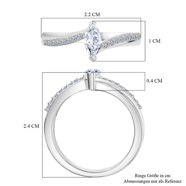 LUXURIANT VS-EF Labor Diamant Ring - 0,50 ct. image number 7