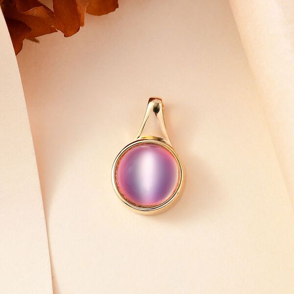 Flamingo Mondstein Anhänger - 4,16 ct. image number 2