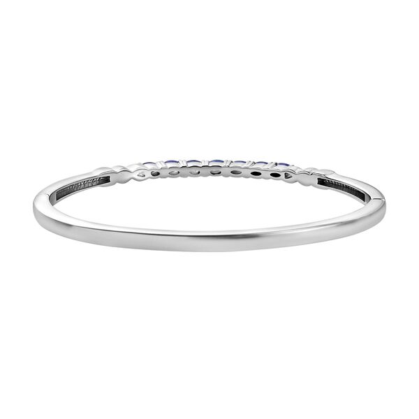 Masoala Saphir (Fissure gef&uuml;llt) Armreif,  ca. 19 cm, Edelstahl, ca. 2.47 ct image number 5