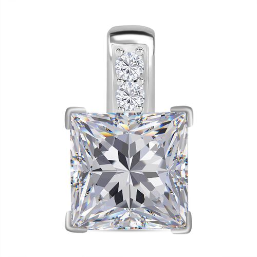 Weißer Zirkonia-Anhänger - 4,51 ct. image number 0