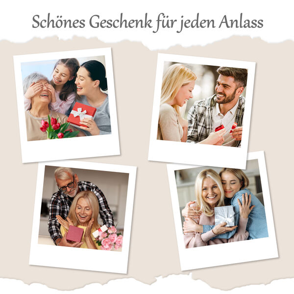 ALLORO funkelnder vergoldeter Silber-Bandring image number 10