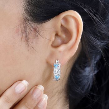 ALLORO AA Neon Apatit Ohrringe- 0,76 ct.