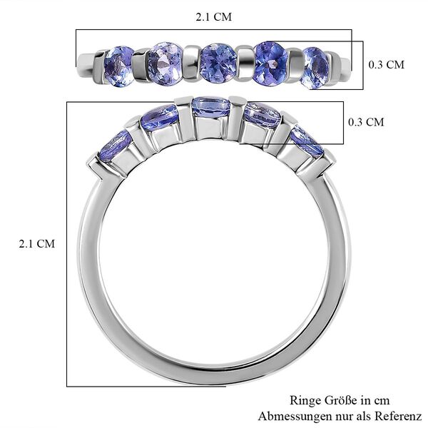 Tansanit Ring - 0,65 ct. image number 7