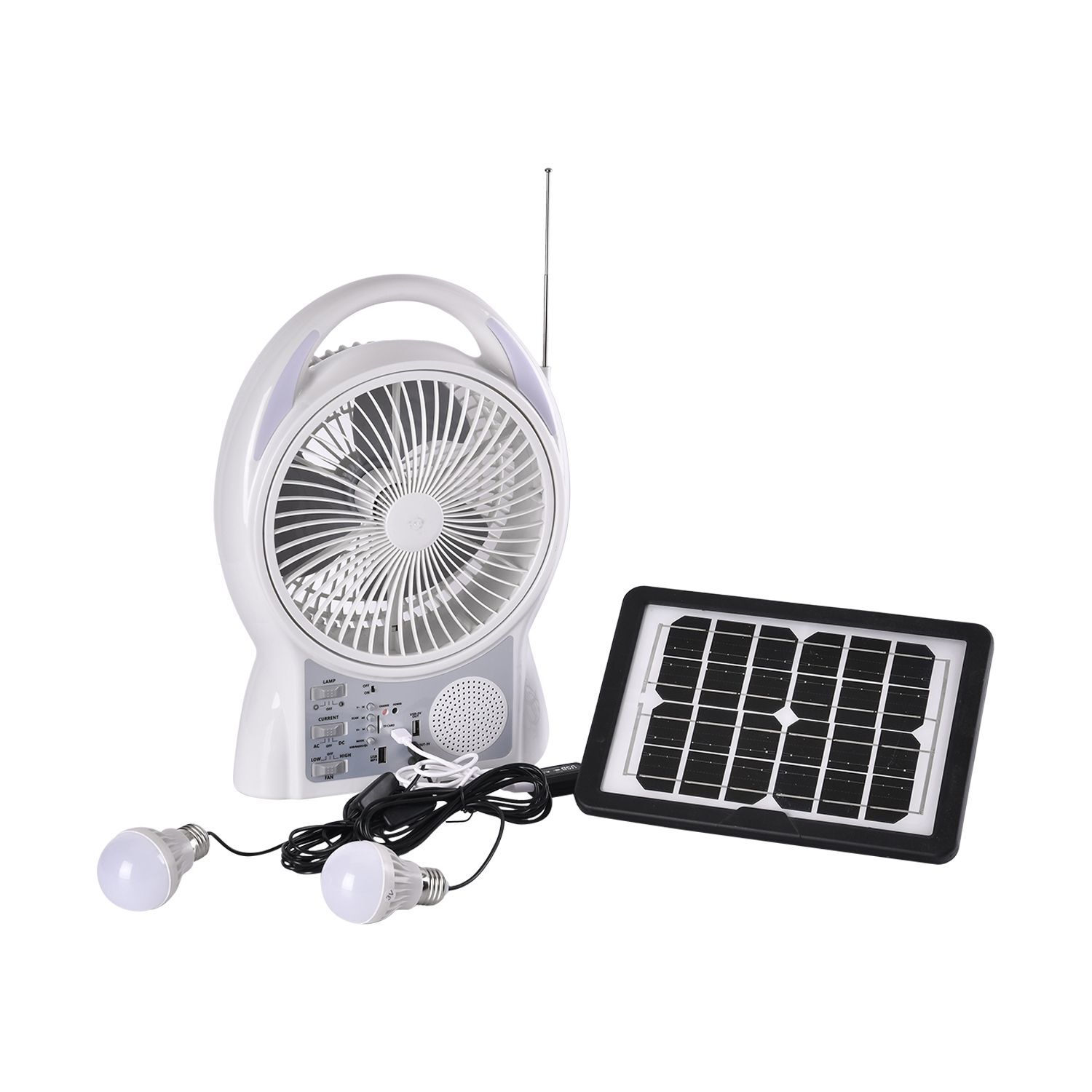 Al-043 20W Solar-Mini-Ventilator Badezimmer Küche Solar-Abluftventilator