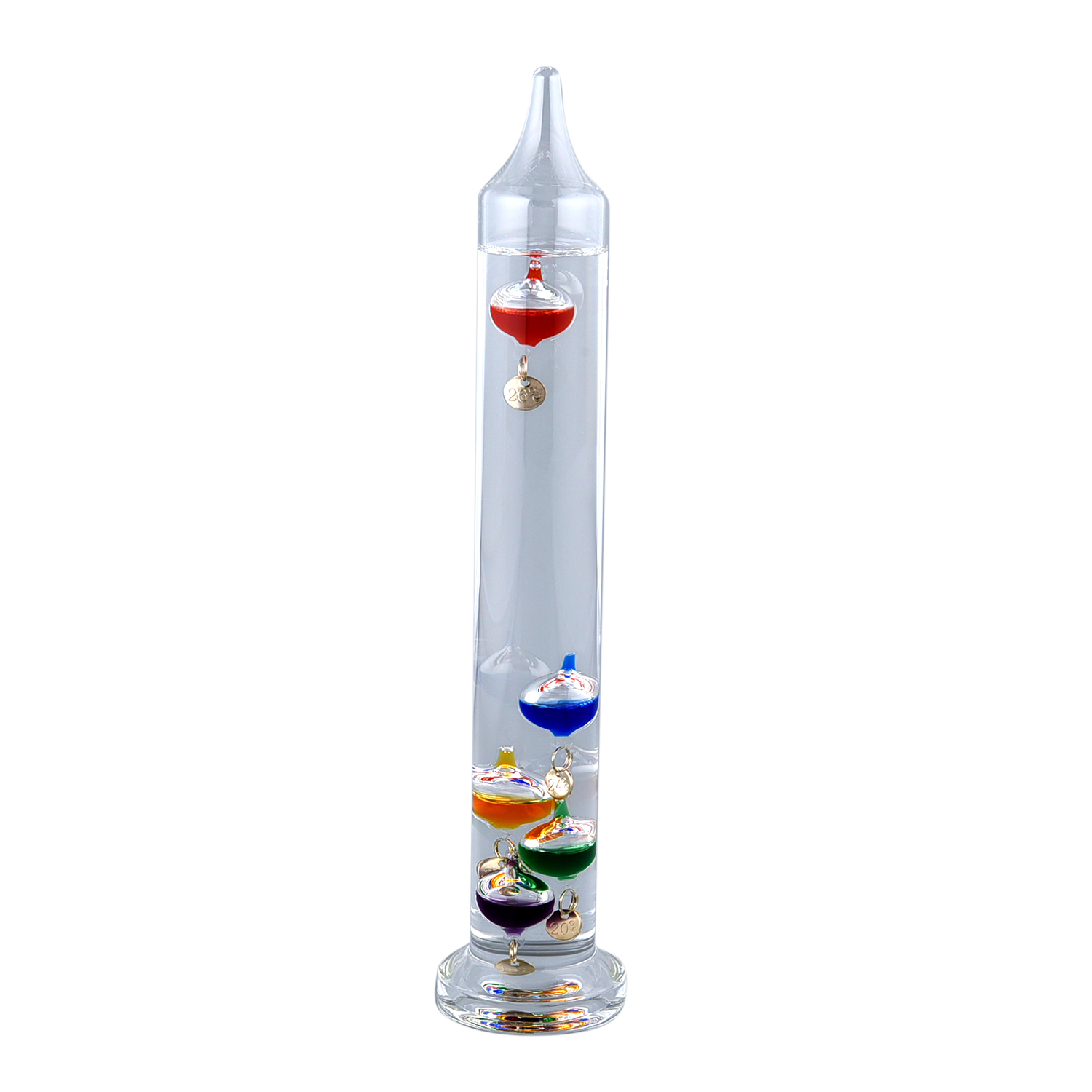 Galileo Thermometer mit schwimmenden Kugeln SHOPLC