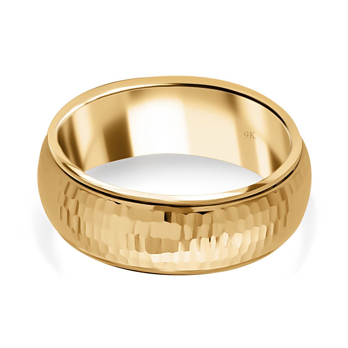 Matter Und Glänzender Byzantinischer Ring Mit Diamant• 18K Handgemachtes Gelbgold • Byzantinischer Schmuck • Griechischer Design Ring • Geschenk Für Sie • IrmaJewelleryGR