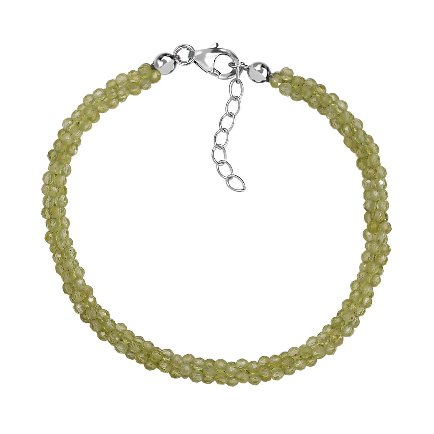 Chalcedon Armband Natürlich - Transparentes Edelstein Armband Mit Geschenkbox